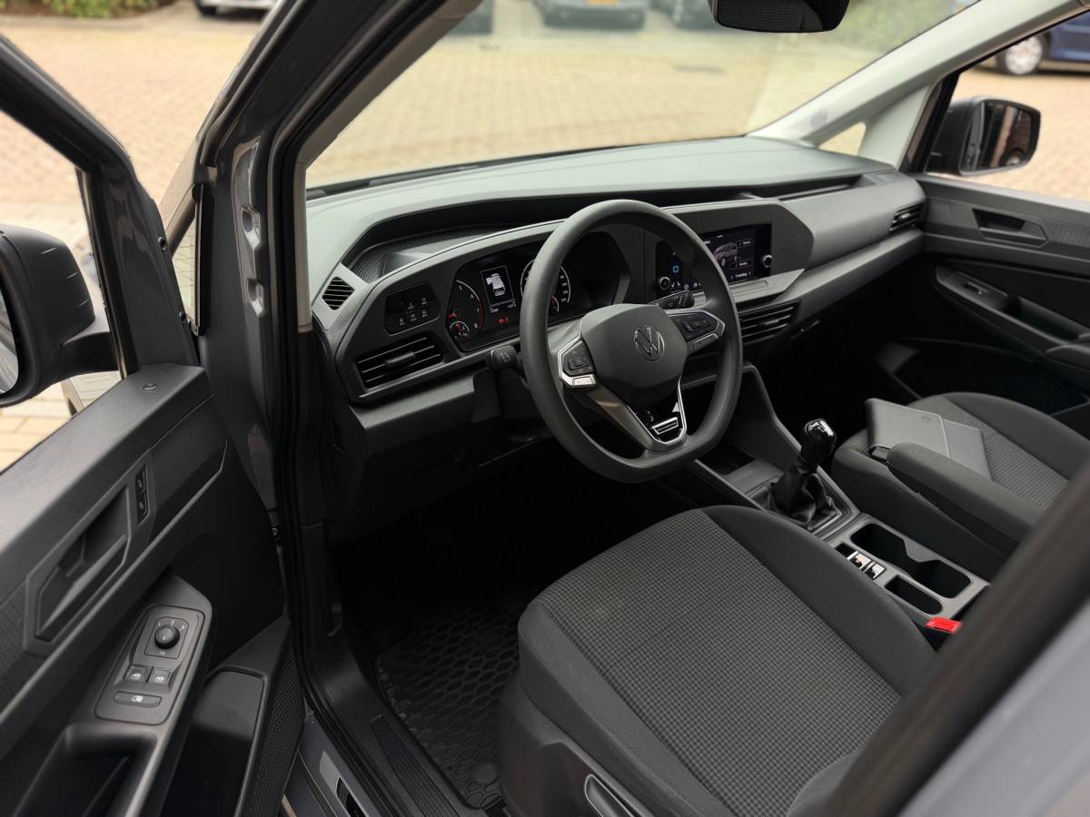 Volkswagen Caddy Volkswagen Caddy Cargo 1.5 TSI Exclusive PAN AMERICANA IQ-Light Climaat Control Cruise Control Airco Dubbele Schuifdeuren Trekhaak