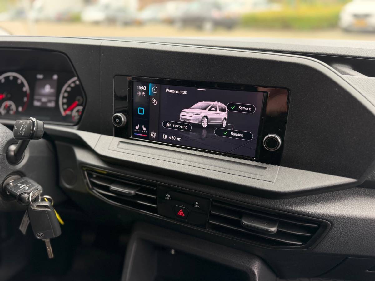 Volkswagen Caddy Volkswagen Caddy Cargo 1.5 TSI Exclusive PAN AMERICANA IQ-Light Climaat Control Cruise Control Airco Dubbele Schuifdeuren Trekhaak