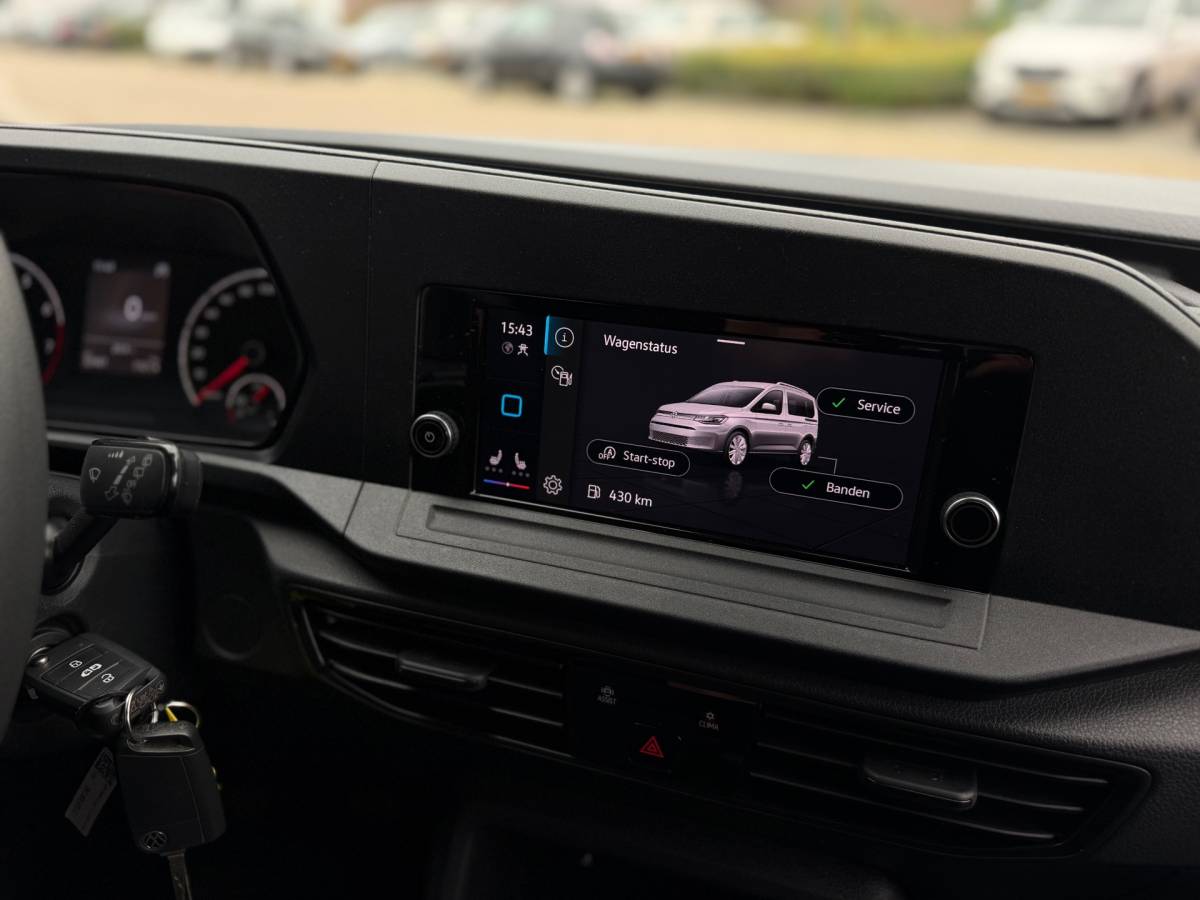 Volkswagen Caddy Volkswagen Caddy Cargo 1.5 TSI Exclusive PAN AMERICANA IQ-Light Climaat Control Cruise Control Airco Dubbele Schuifdeuren Trekhaak