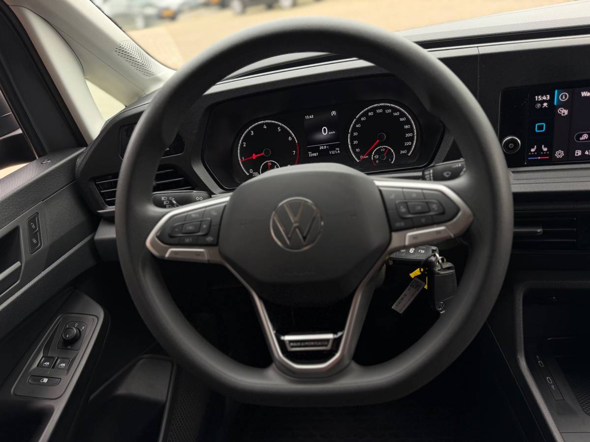 Volkswagen Caddy Volkswagen Caddy Cargo 1.5 TSI Exclusive PAN AMERICANA IQ-Light Climaat Control Cruise Control Airco Dubbele Schuifdeuren Trekhaak