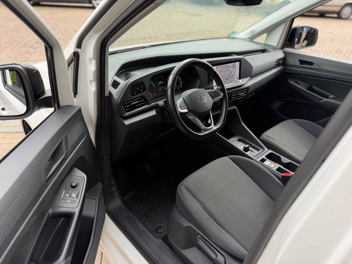 Volkswagen Caddy Volkswagen Caddy Cargo 1.5 TSI Trend Style Automaat Benzine IQ-Light Climaat Control Cruise Control Airco Navi Elk.Rmn BTW!!