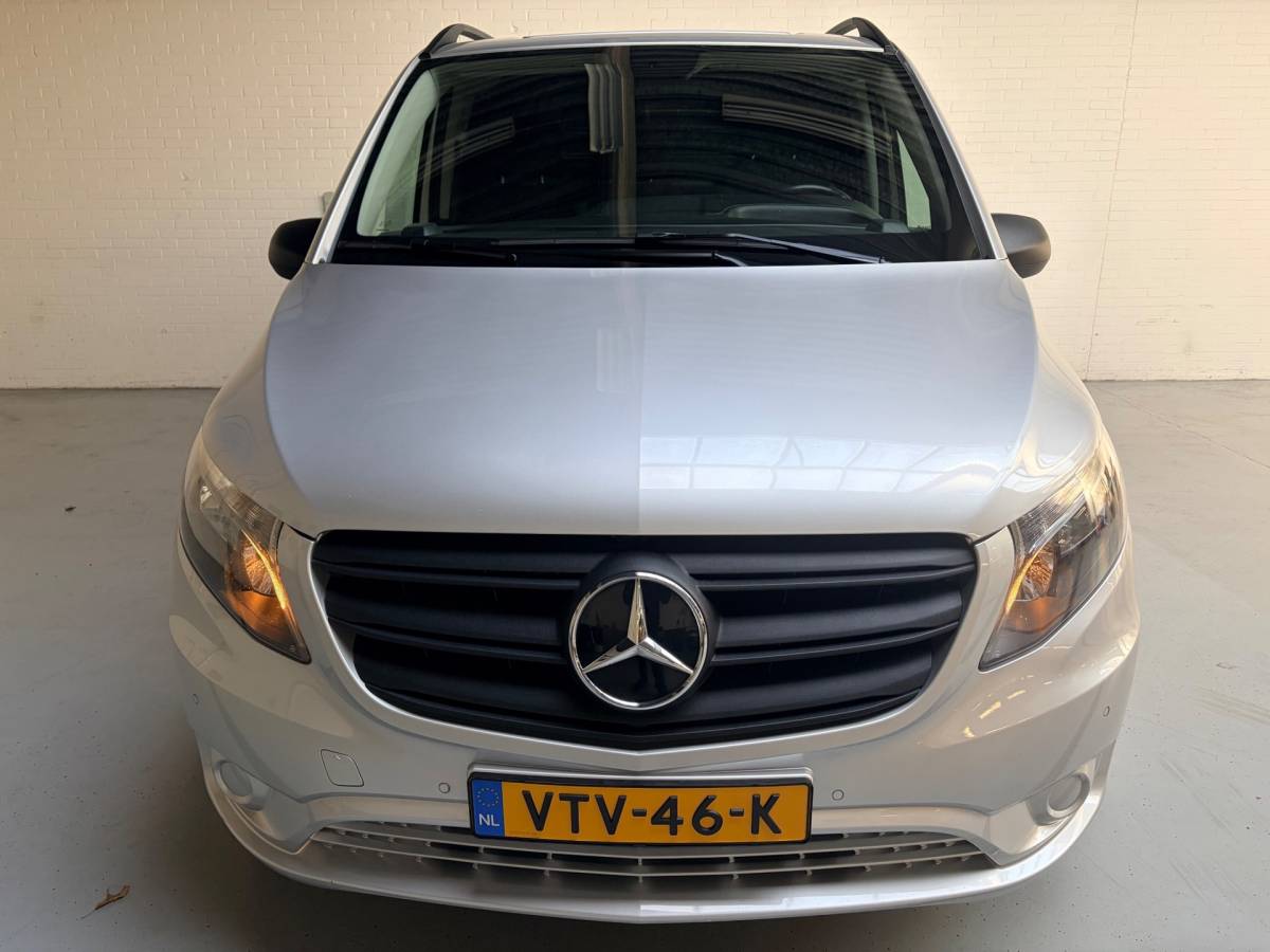 Mercedes-Benz Vito Mercedes-Benz Vito Automaat 116 CDI 160pk euro6 Lang L2H1, 3Persoons, Airco, CruiseControl, Navigatie, Trekhaak, RIJKLAARPRIJS!