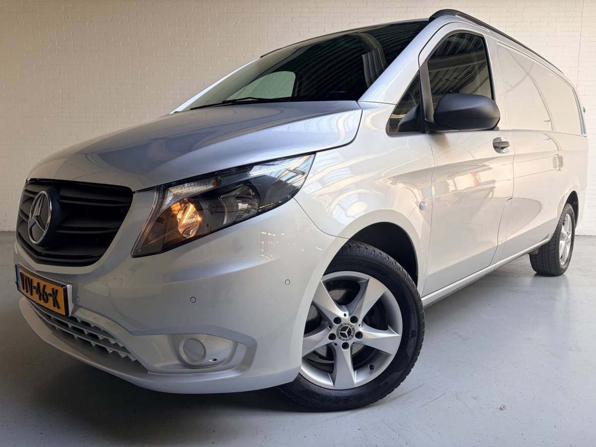 Mercedes-Benz Vito Mercedes-Benz Vito Automaat 116 CDI 160pk euro6 Lang L2H1, 3Persoons, Airco, CruiseControl, Navigatie, Trekhaak, RIJKLAARPRIJS!