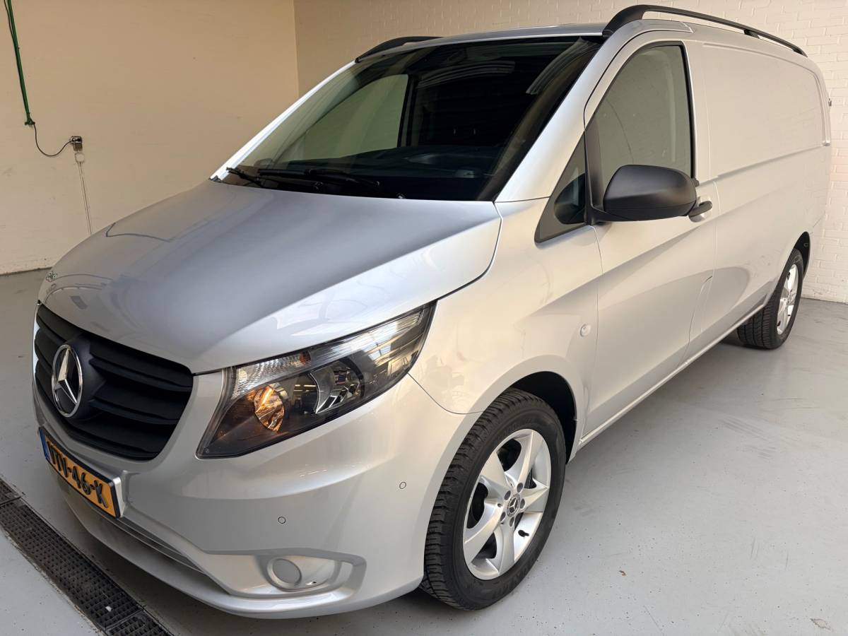 Mercedes-Benz Vito Mercedes-Benz Vito Automaat 116 CDI 160pk euro6 Lang L2H1, 3Persoons, Airco, CruiseControl, Navigatie, Trekhaak, RIJKLAARPRIJS!