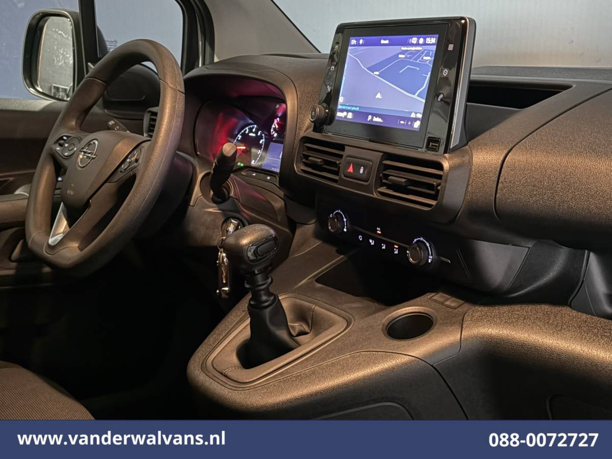 Opel Combo Opel Combo 1.5 BlueHDi 131pk L1H1 Euro6 Airco | Apple Carplay | Navigatie | Cruisecontrol | Parkeersensoren, Android auto