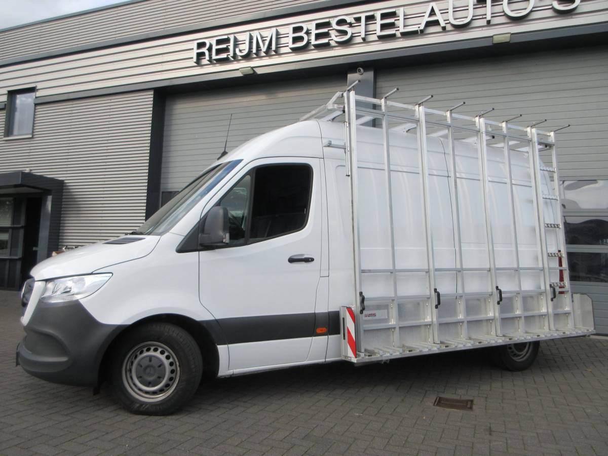Mercedes-Benz Sprinter Mercedes-Benz Sprinter L2H2, Euro 6, Automaat, Glasresteel, Glaswagen, Glasauto, Lansing.