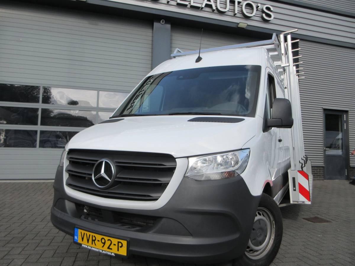 Mercedes-Benz Sprinter Mercedes-Benz Sprinter L2H2, Euro 6, Automaat, Glasresteel, Glaswagen, Glasauto, Lansing.