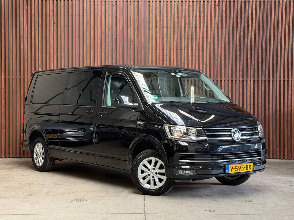 Volkswagen Transporter Volkswagen Transporter 2.0 TDI L2H1 DC Highline Clima-Navi-Cruise-Stoelverw.-Trekhaak-NL Auto-NAP