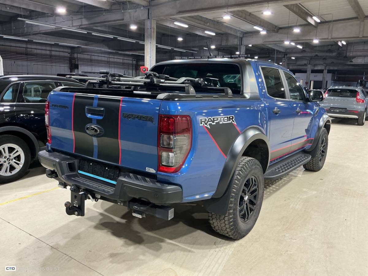 Ford Ranger Ford Ranger 2.0 EcoBlue Raptor ROLL COVER | TREKH. | WINTER PACK | STRIPING