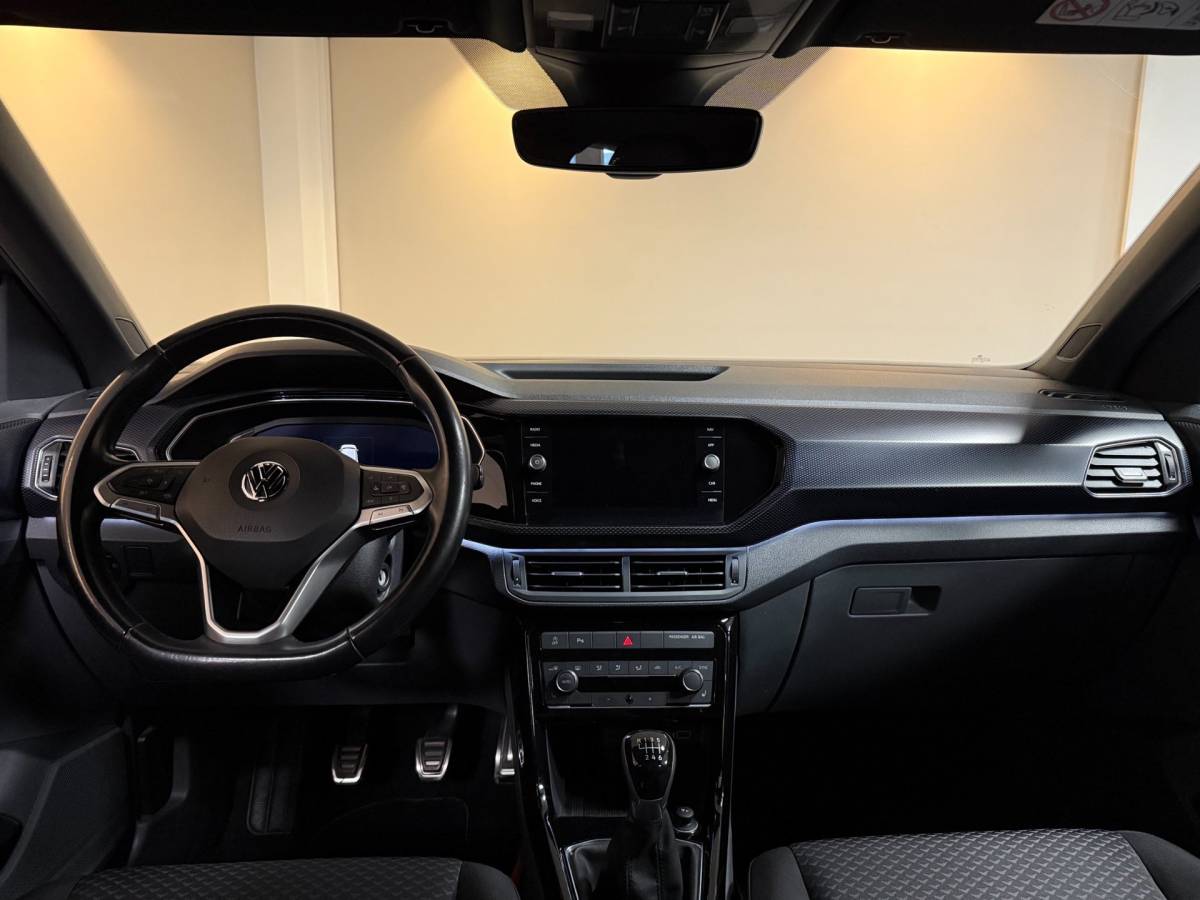 Volkswagen T-Cross Volkswagen T-Cross 1.0 TSI United *Dealer OH* Stoelverw.|Sfeerverlichting|Virtual|BlindSP|Carplay|All-seasons|Camera|Adapt.Cruise|