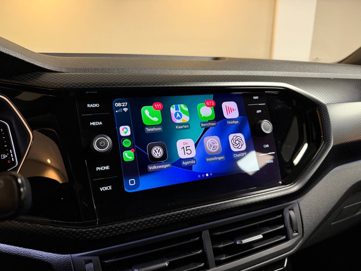 Volkswagen T-Cross Volkswagen T-Cross 1.0 TSI United *Dealer OH* Stoelverw.|Sfeerverlichting|Virtual|BlindSP|Carplay|All-seasons|Camera|Adapt.Cruise|