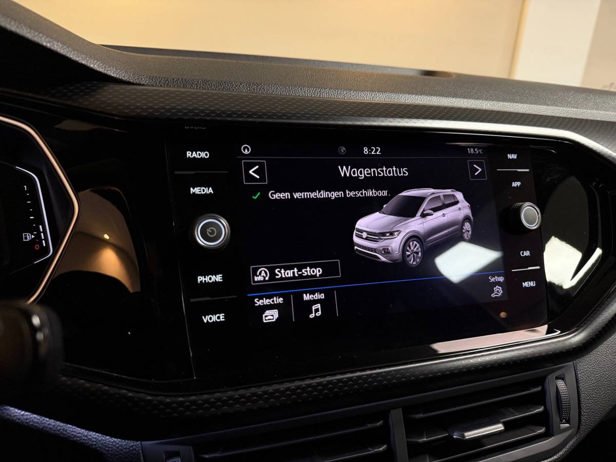 Volkswagen T-Cross Volkswagen T-Cross 1.0 TSI United *Dealer OH* Stoelverw.|Sfeerverlichting|Virtual|BlindSP|Carplay|All-seasons|Camera|Adapt.Cruise|