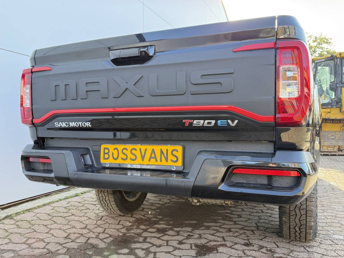 Maxus T90 EV Elektrisch Pickup 471km WLTP 93.4% (SOH) Snelladen LED Climate control Carplay Camera Elektrisch verstelbare lederen stoelen 4×2 Pick-Up Dubbele cabine
