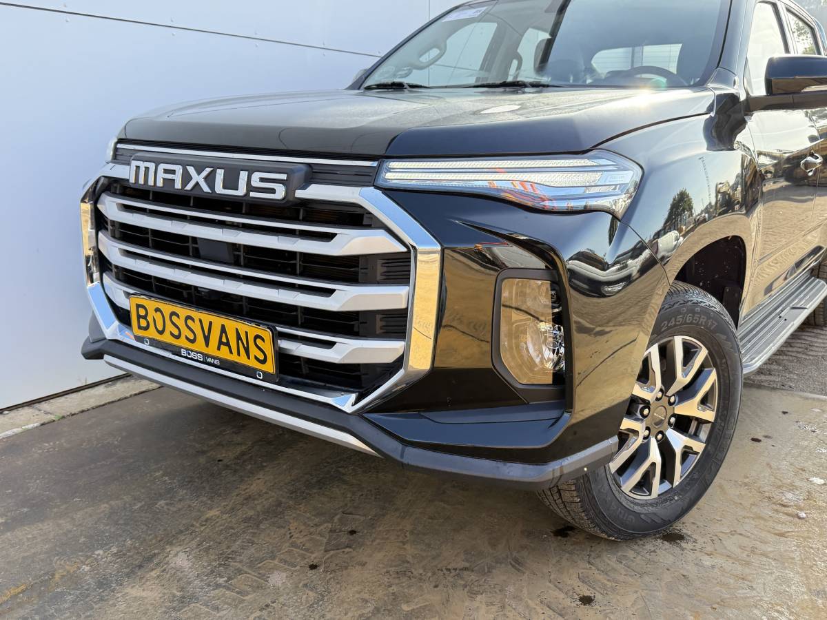Maxus T90 EV Elektrisch Pickup 471km WLTP 93.4% (SOH) Snelladen LED Climate control Carplay Camera Elektrisch verstelbare lederen stoelen 4×2 Pick-Up Dubbele cabine