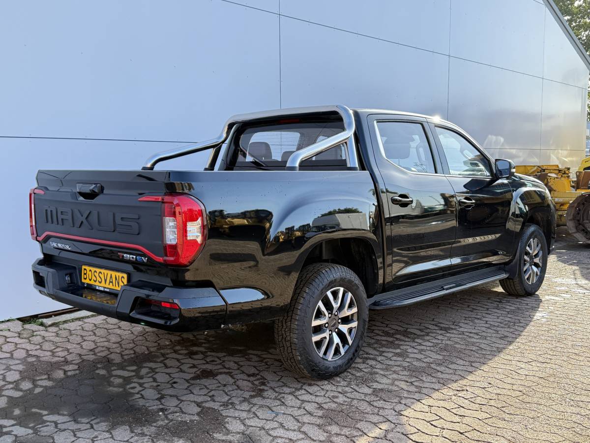 Maxus T90 EV Elektrisch Pickup 471km WLTP 93.4% (SOH) Snelladen LED Climate control Carplay Camera Elektrisch verstelbare lederen stoelen 4×2 Pick-Up Dubbele cabine