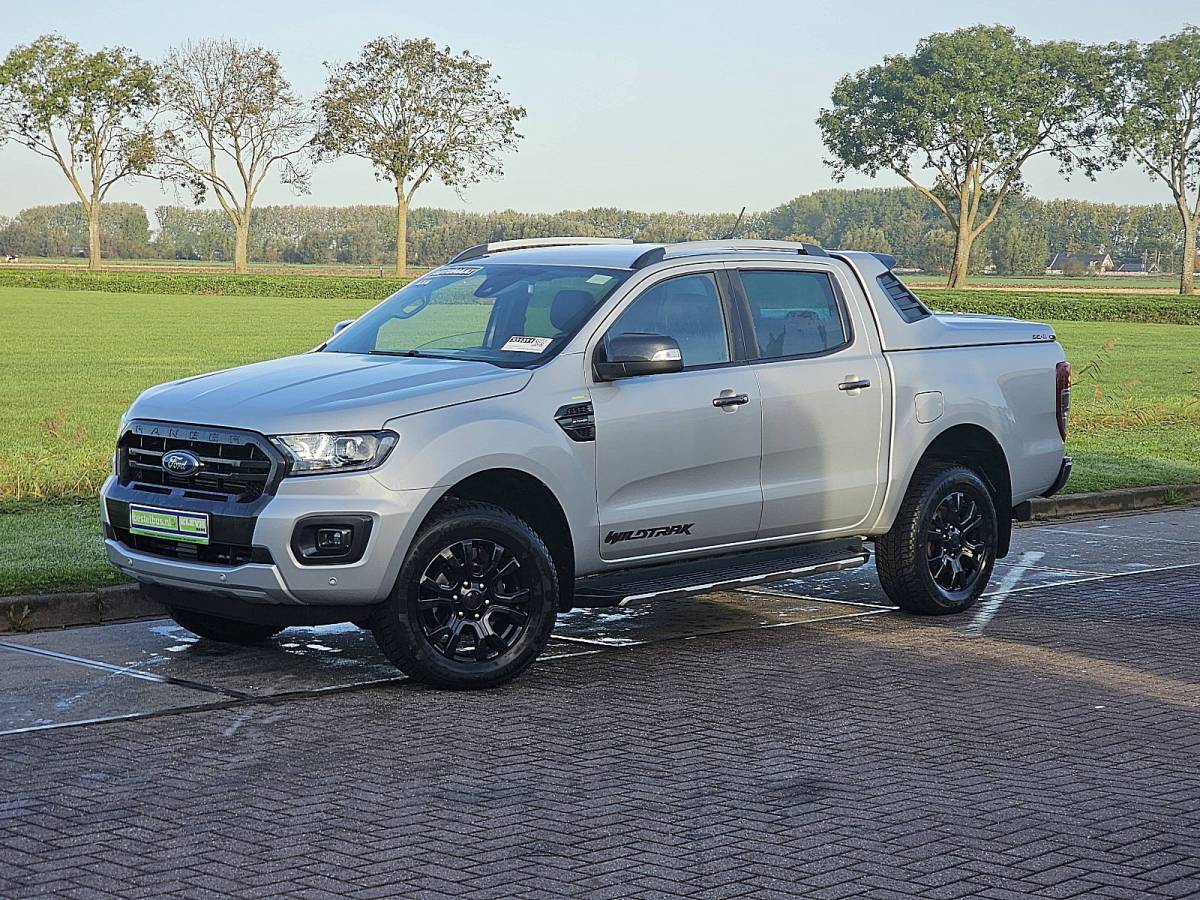 Ford Ranger FORD RANGER 2.0 Wildtrack 4×4 Sidesteps Lm-Velgen Trekhaak Leer Navi Xenon Euro6 212Pk!