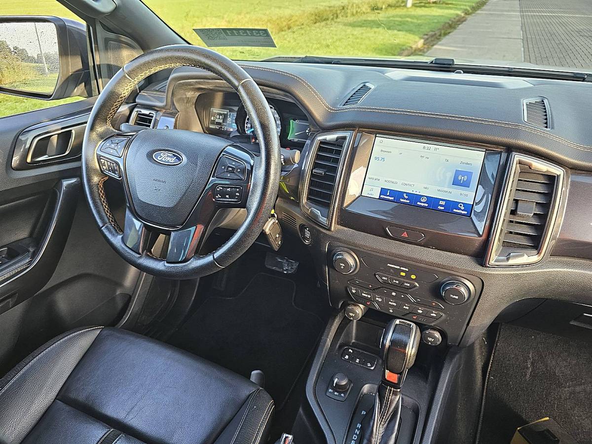Ford Ranger FORD RANGER 2.0 Wildtrack 4×4 Sidesteps Lm-Velgen Trekhaak Leer Navi Xenon Euro6 212Pk!