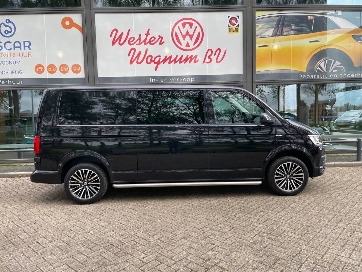 Volkswagen Transporter Volkswagen Transporter 2.0 TDI 150pk L2 DC | DSG | Trekhaak | PDC | Navigatie | Cruise | 18 LMV
