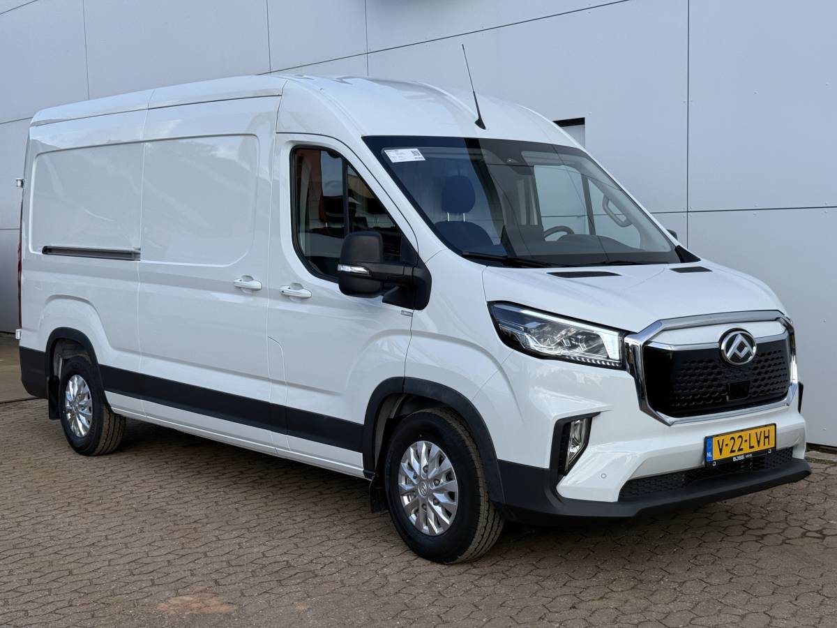 Maxus eDeliver9 Nieuw! Elektrisch L3H2 355km WLTP Snelladen Adaptieve Cruise Airco LED Carplay Camera Stoelverwarming Parkeersensoren v+a