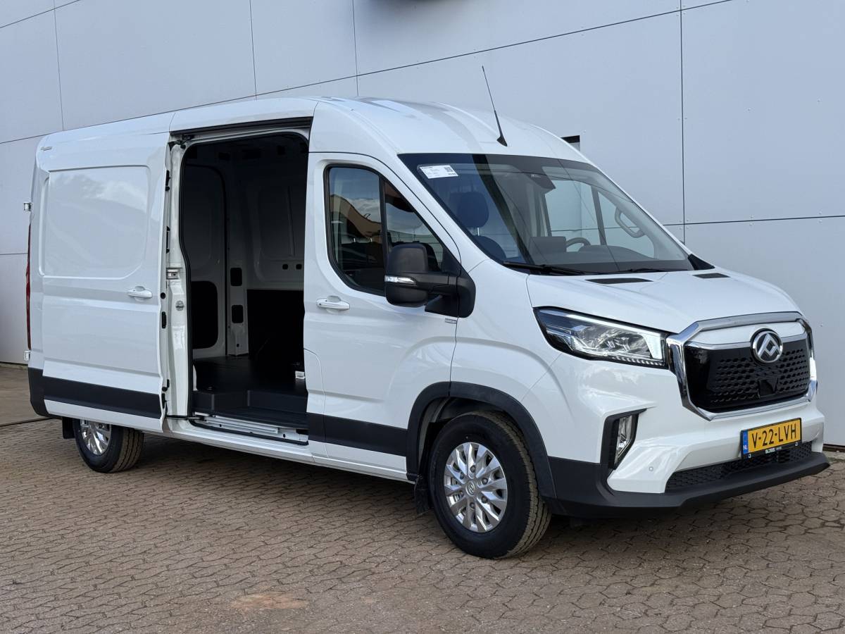 Maxus eDeliver9 Nieuw! Elektrisch L3H2 355km WLTP Snelladen Adaptieve Cruise Airco LED Carplay Camera Stoelverwarming Parkeersensoren v+a
