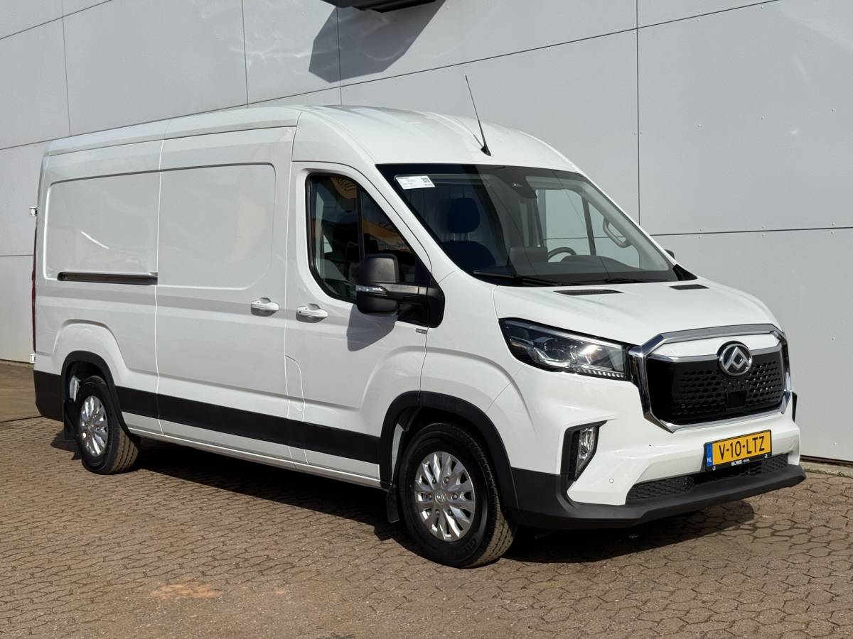 Maxus eDeliver9 Nieuw! Elektrisch L3H2 355km WLTP Snelladen Adaptieve Cruise Airco LED Carplay Camera Stoelverwarming Parkeersensoren v+a
