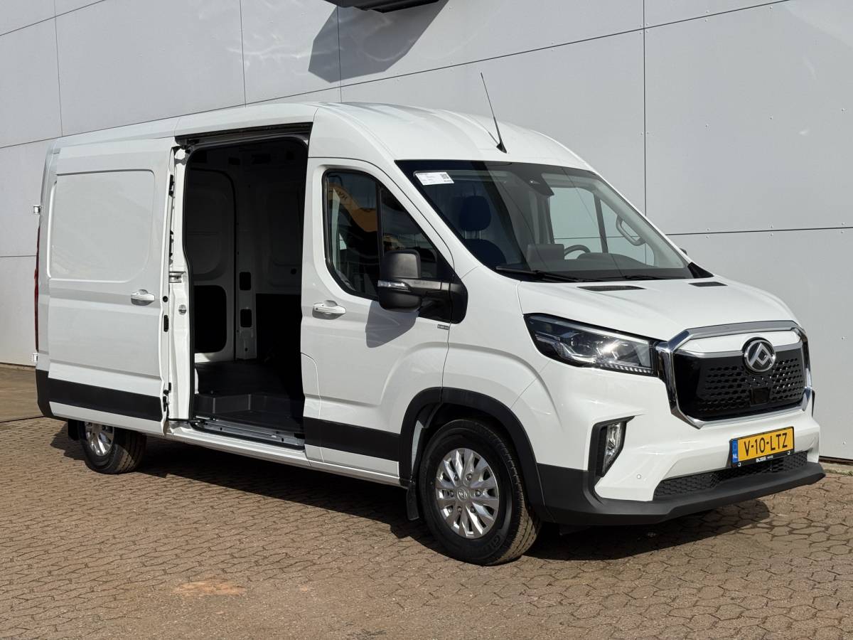 Maxus eDeliver9 Nieuw! Elektrisch L3H2 355km WLTP Snelladen Adaptieve Cruise Airco LED Carplay Camera Stoelverwarming Parkeersensoren v+a