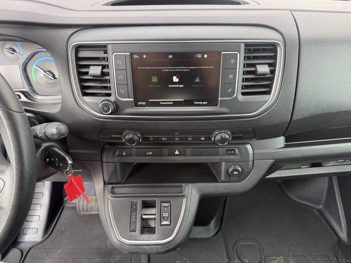 Opel Vivaro-e L3H1 Elektrisch 330km WLTP Snelladen Climate Control Cruise Control Carplay Camera Parkeersensoren v+a