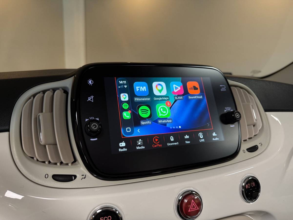 Fiat 500C Fiat 500 C 0.9 TwinAir Turbo Collezione *Special Edition* Top onderhouden / Complete historie|Carplay|Climate|Cruise|All-seasons