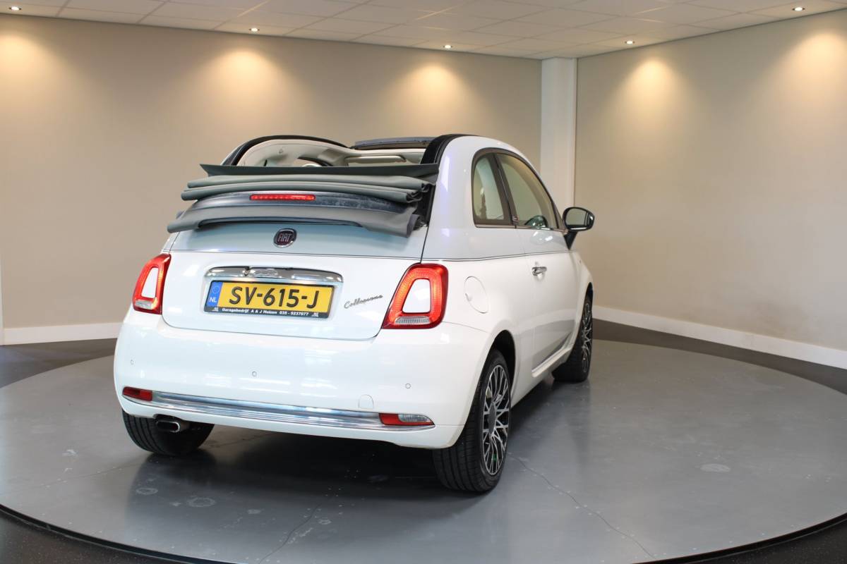 Fiat 500C Fiat 500 C 0.9 TwinAir Turbo Collezione *Special Edition* Top onderhouden / Complete historie|Carplay|Climate|Cruise|All-seasons