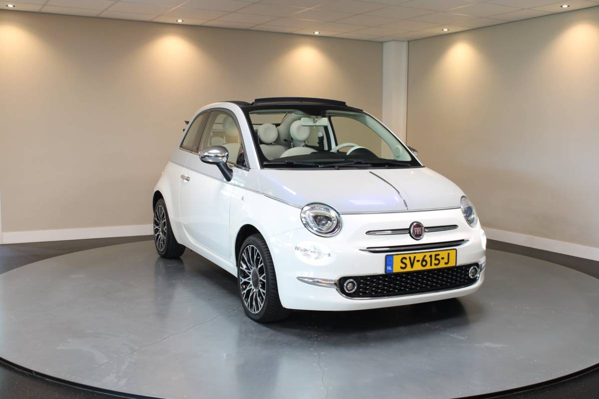 Fiat 500C Fiat 500 C 0.9 TwinAir Turbo Collezione *Special Edition* Top onderhouden / Complete historie|Carplay|Climate|Cruise|All-seasons