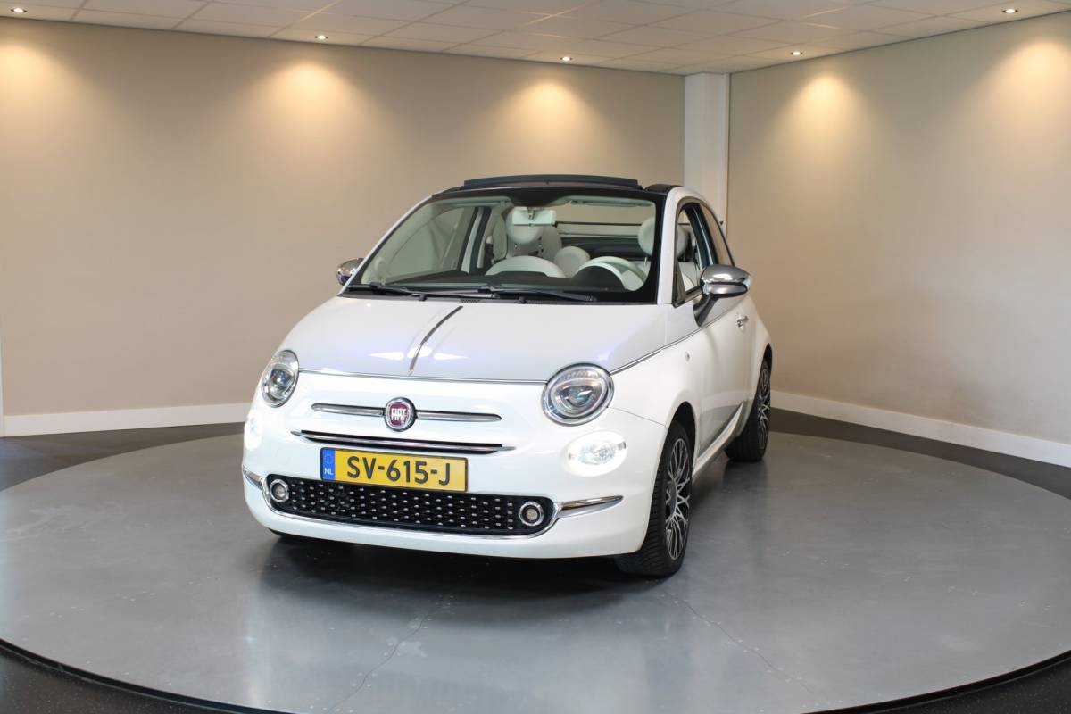 Fiat 500C Fiat 500 C 0.9 TwinAir Turbo Collezione *Special Edition* Top onderhouden / Complete historie|Carplay|Climate|Cruise|All-seasons