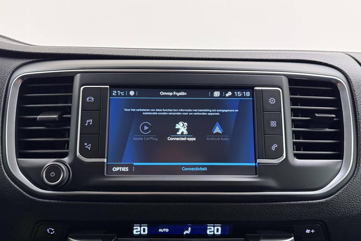 Peugeot Expert Peugeot Expert 2.0 BlueHDI 180pk Automaat Standard Asphalt | Navigatie | Achteruitrijcamera | Climate control | Cruise control | Parkeersensoren | Laadruimte betimmerd | Xenon