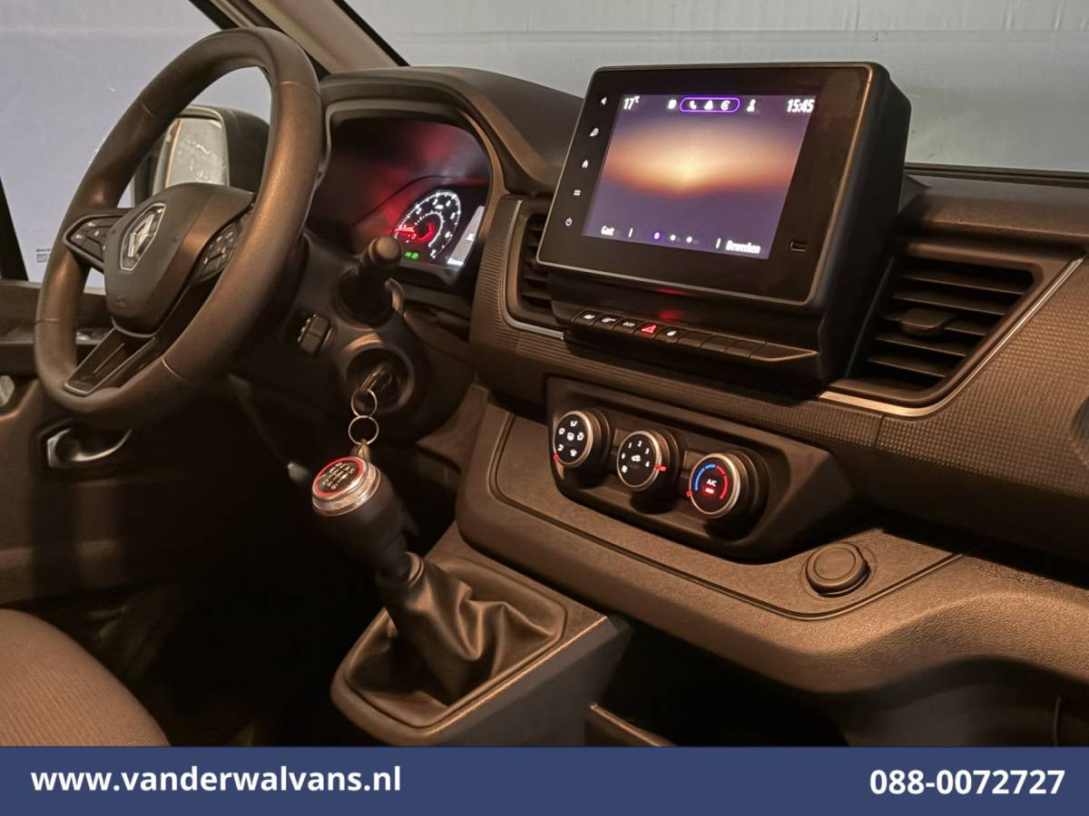 Renault Trafic Renault Trafic 2.0 Blue dCi 130pk L2H1 Euro6 Airco | LED |  2500kg Trekhaak | Cruisecontrol Parkeersensoren, Bijrijdersbank