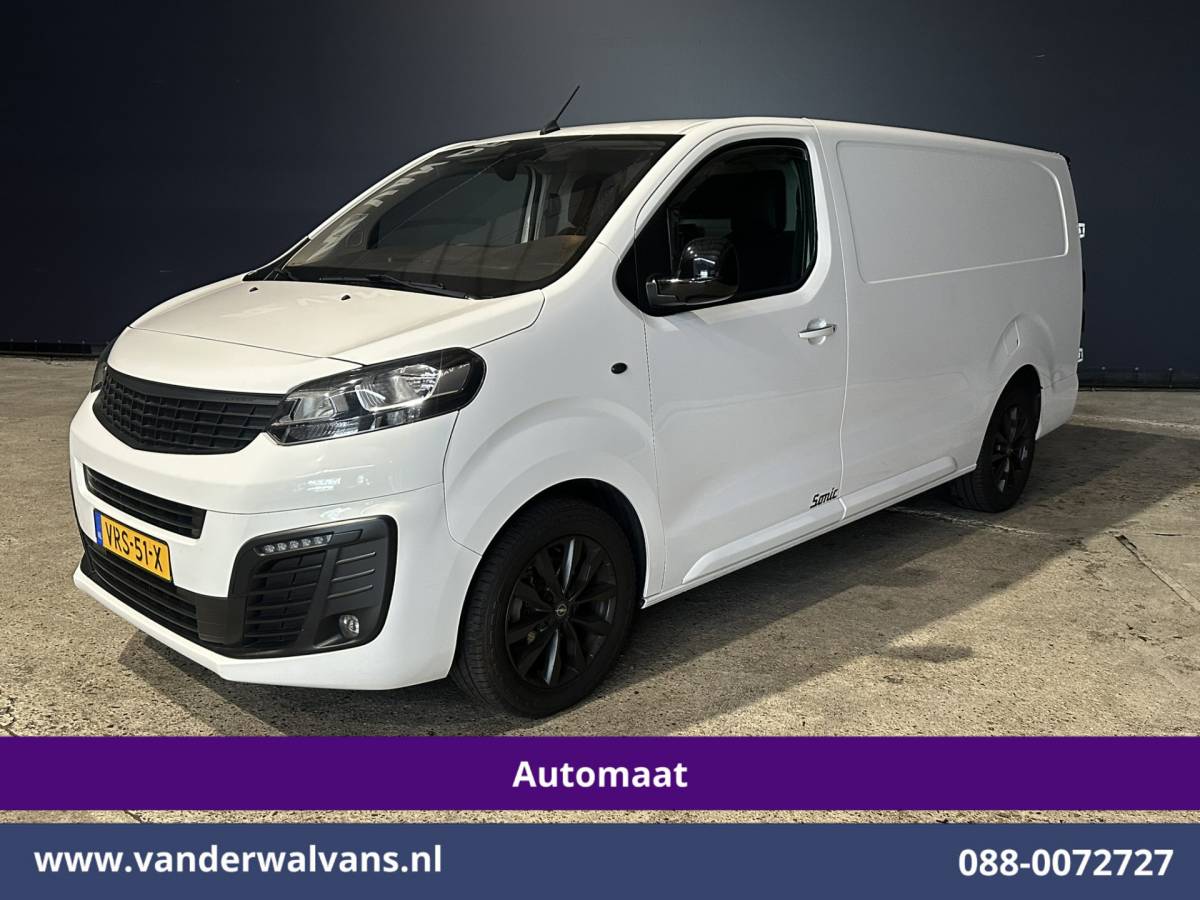 Opel Vivaro Opel Vivaro 2.0 CDTI 177pk Automaat L3H1 Inrichting Euro6 Airco | Camera | Navigatie | Apple Carplay | LM Velgen | Leder Android Auto, Cruisecontrol, 2500kg Trekhaak, Parkeersensoren, Bijrijdersbank