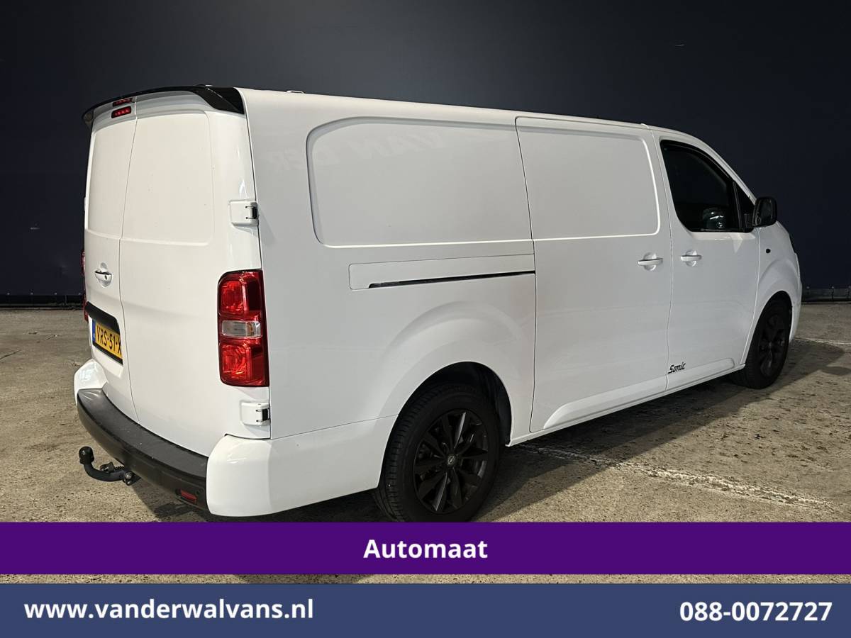 Opel Vivaro Opel Vivaro 2.0 CDTI 177pk Automaat L3H1 Inrichting Euro6 Airco | Camera | Navigatie | Apple Carplay | LM Velgen | Leder Android Auto, Cruisecontrol, 2500kg Trekhaak, Parkeersensoren, Bijrijdersbank