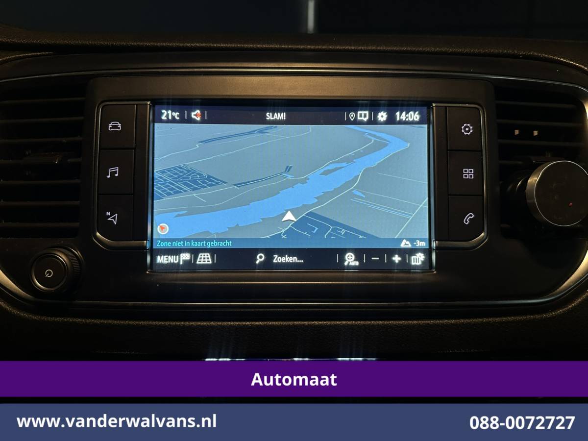 Opel Vivaro Opel Vivaro 2.0 CDTI 177pk Automaat L3H1 Inrichting Euro6 Airco | Camera | Navigatie | Apple Carplay | LM Velgen | Leder Android Auto, Cruisecontrol, 2500kg Trekhaak, Parkeersensoren, Bijrijdersbank