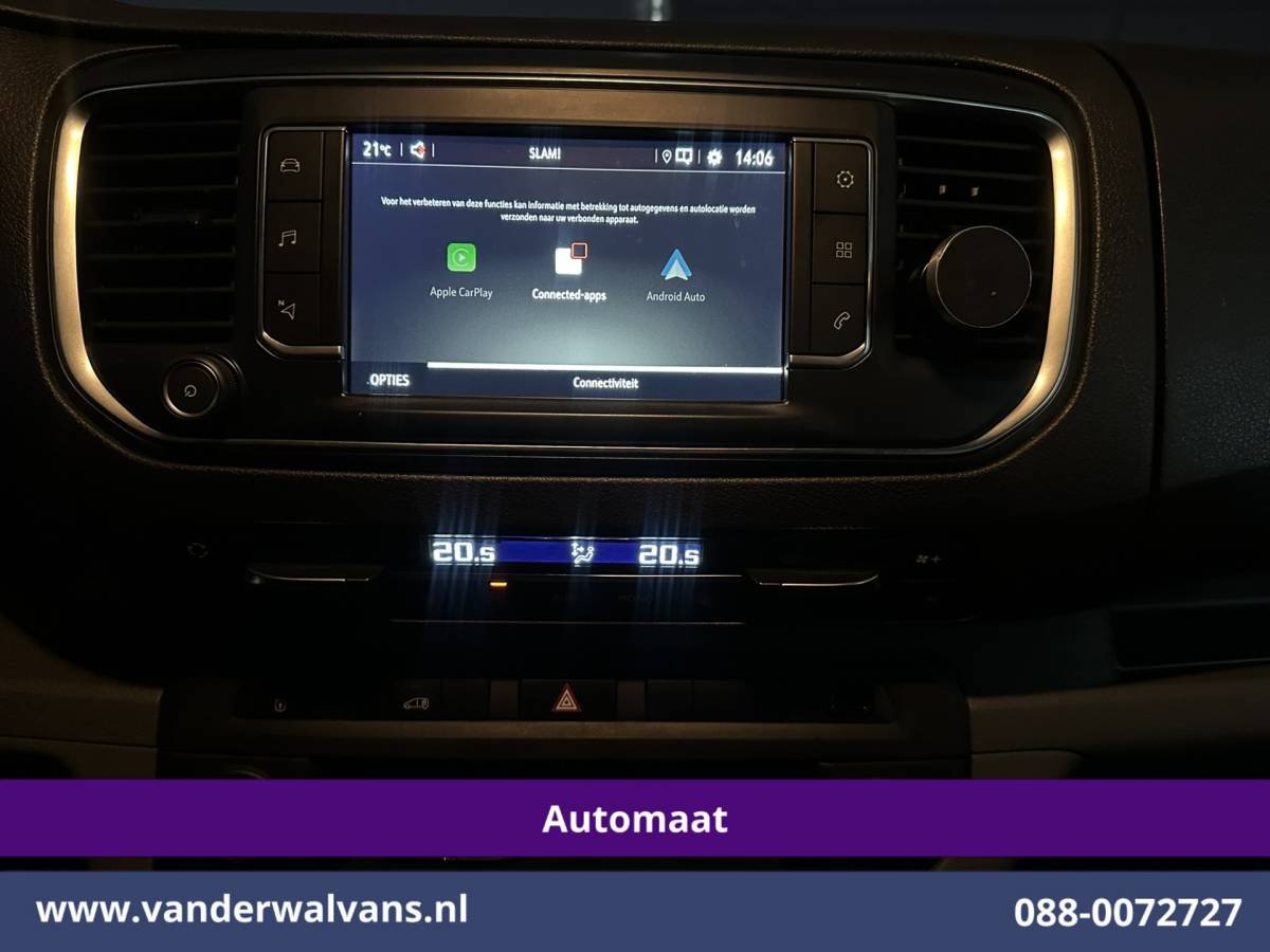 Opel Vivaro Opel Vivaro 2.0 CDTI 177pk Automaat L3H1 Inrichting Euro6 Airco | Camera | Navigatie | Apple Carplay | LM Velgen | Leder Android Auto, Cruisecontrol, 2500kg Trekhaak, Parkeersensoren, Bijrijdersbank