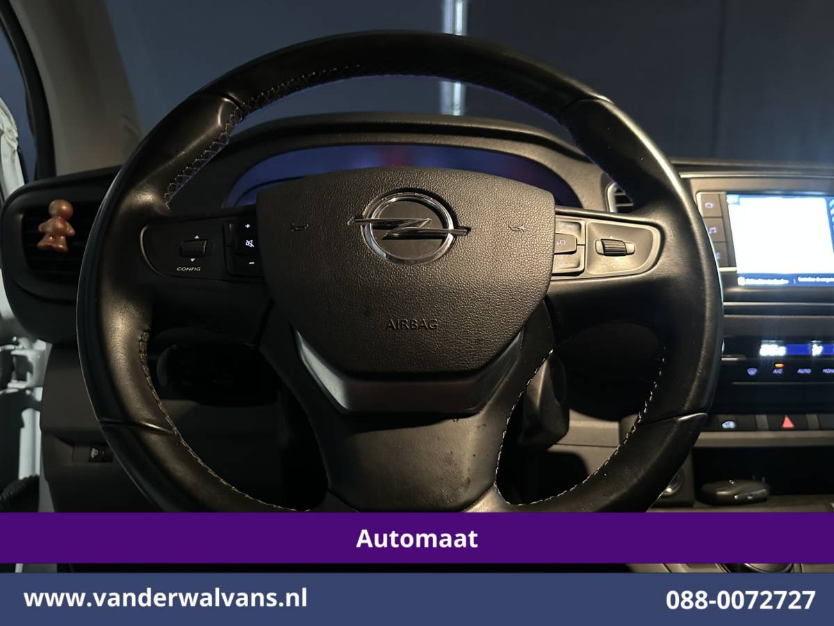 Opel Vivaro Opel Vivaro 2.0 CDTI 177pk Automaat L3H1 Inrichting Euro6 Airco | Camera | Navigatie | Apple Carplay | LM Velgen | Leder Android Auto, Cruisecontrol, 2500kg Trekhaak, Parkeersensoren, Bijrijdersbank