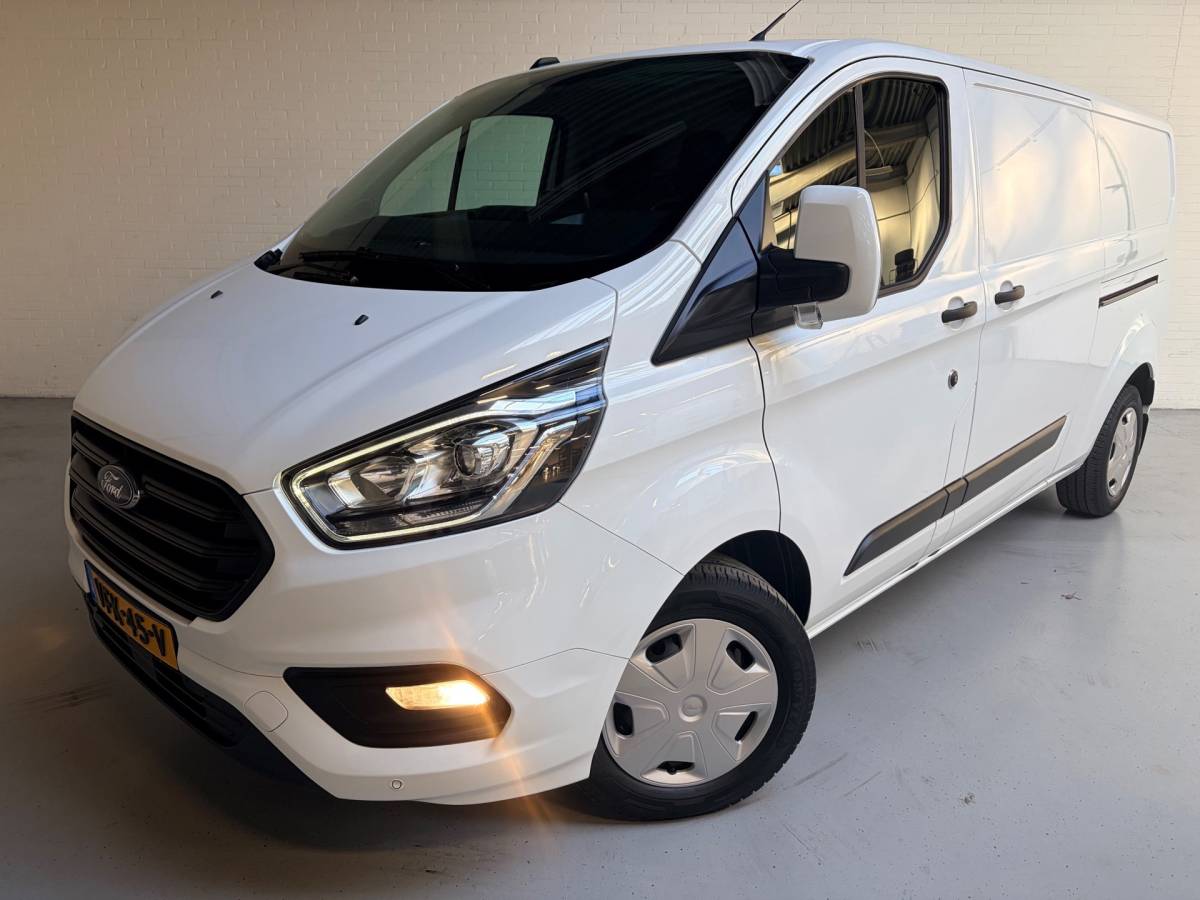 Ford Transit Custom Ford Transit Custom Servicewagen 320 2.0 TDCI euro6 L2H1 Trend 3Persoons, 2xSchuifdeur, Sortimo, Trekhaak, RIJKLAARPRIJS!