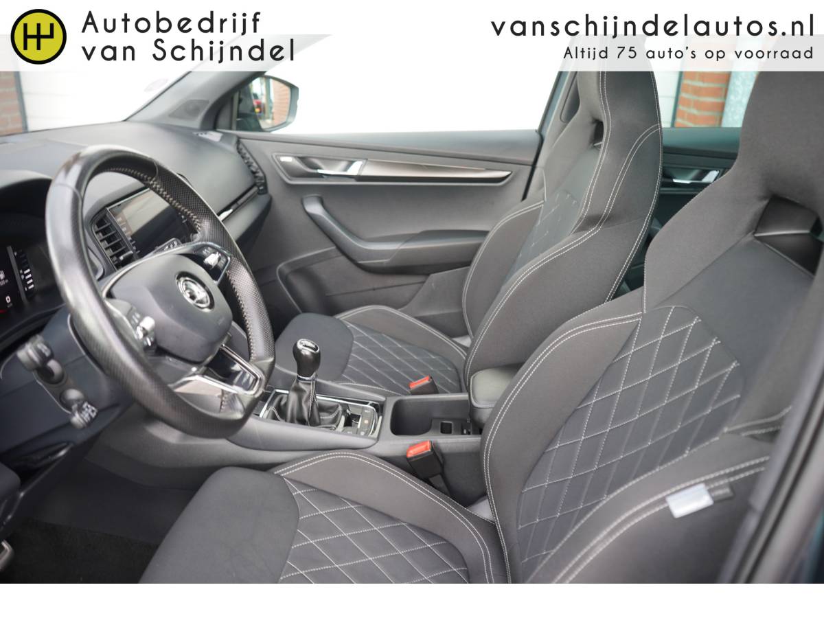 Škoda Karoq ŠKODA Karoq 1.5 TSI ACT 150PK SPORTLINE BUSINESS VOL LUXE PANORAMADAK ZWARTE HEMEL CAMERA STOEL+STUURVERWARMING ADAPTIEVE CRUISE ANDROID/APPLECARPLAY NAVI CLIMA PDC V+A BLUETOOTH 18INCH ENZ…