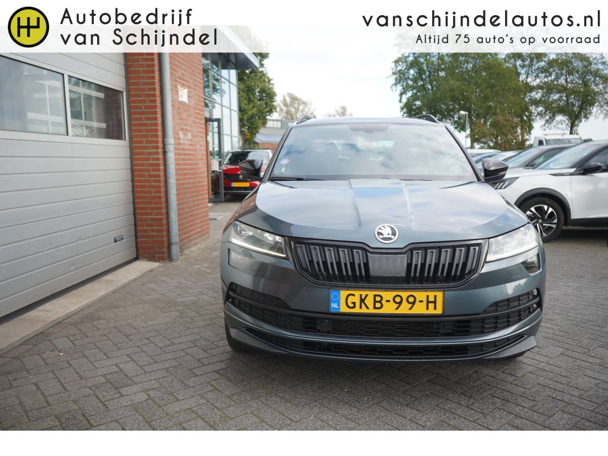 Škoda Karoq ŠKODA Karoq 1.5 TSI ACT 150PK SPORTLINE BUSINESS VOL LUXE PANORAMADAK ZWARTE HEMEL CAMERA STOEL+STUURVERWARMING ADAPTIEVE CRUISE ANDROID/APPLECARPLAY NAVI CLIMA PDC V+A BLUETOOTH 18INCH ENZ…