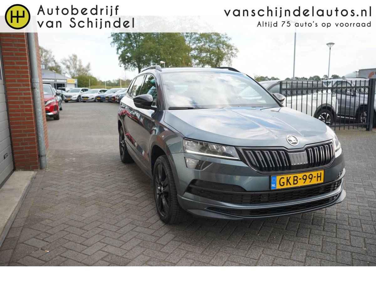 Škoda Karoq ŠKODA Karoq 1.5 TSI ACT 150PK SPORTLINE BUSINESS VOL LUXE PANORAMADAK ZWARTE HEMEL CAMERA STOEL+STUURVERWARMING ADAPTIEVE CRUISE ANDROID/APPLECARPLAY NAVI CLIMA PDC V+A BLUETOOTH 18INCH ENZ…