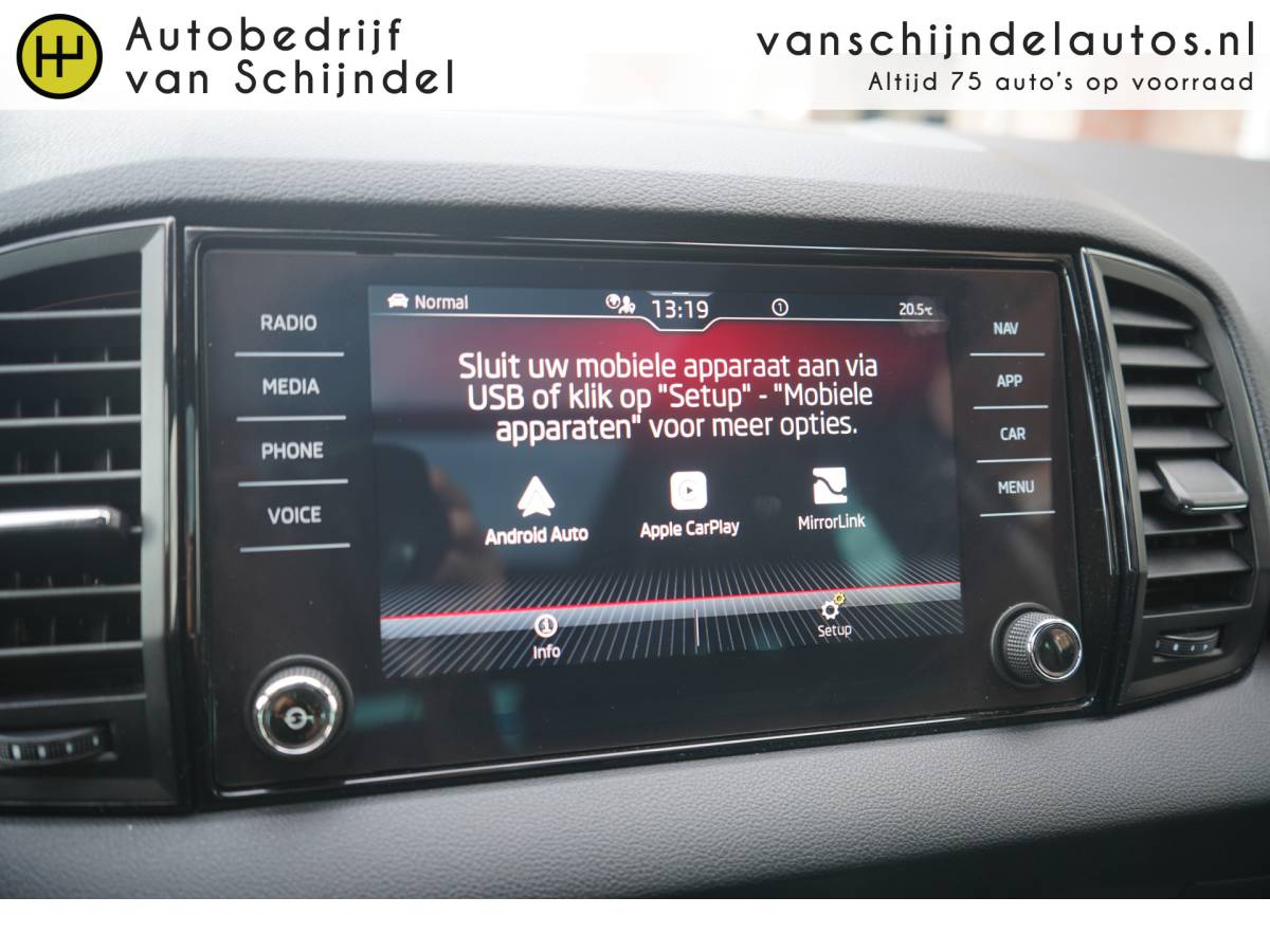 Škoda Karoq ŠKODA Karoq 1.5 TSI ACT 150PK SPORTLINE BUSINESS VOL LUXE PANORAMADAK ZWARTE HEMEL CAMERA STOEL+STUURVERWARMING ADAPTIEVE CRUISE ANDROID/APPLECARPLAY NAVI CLIMA PDC V+A BLUETOOTH 18INCH ENZ…
