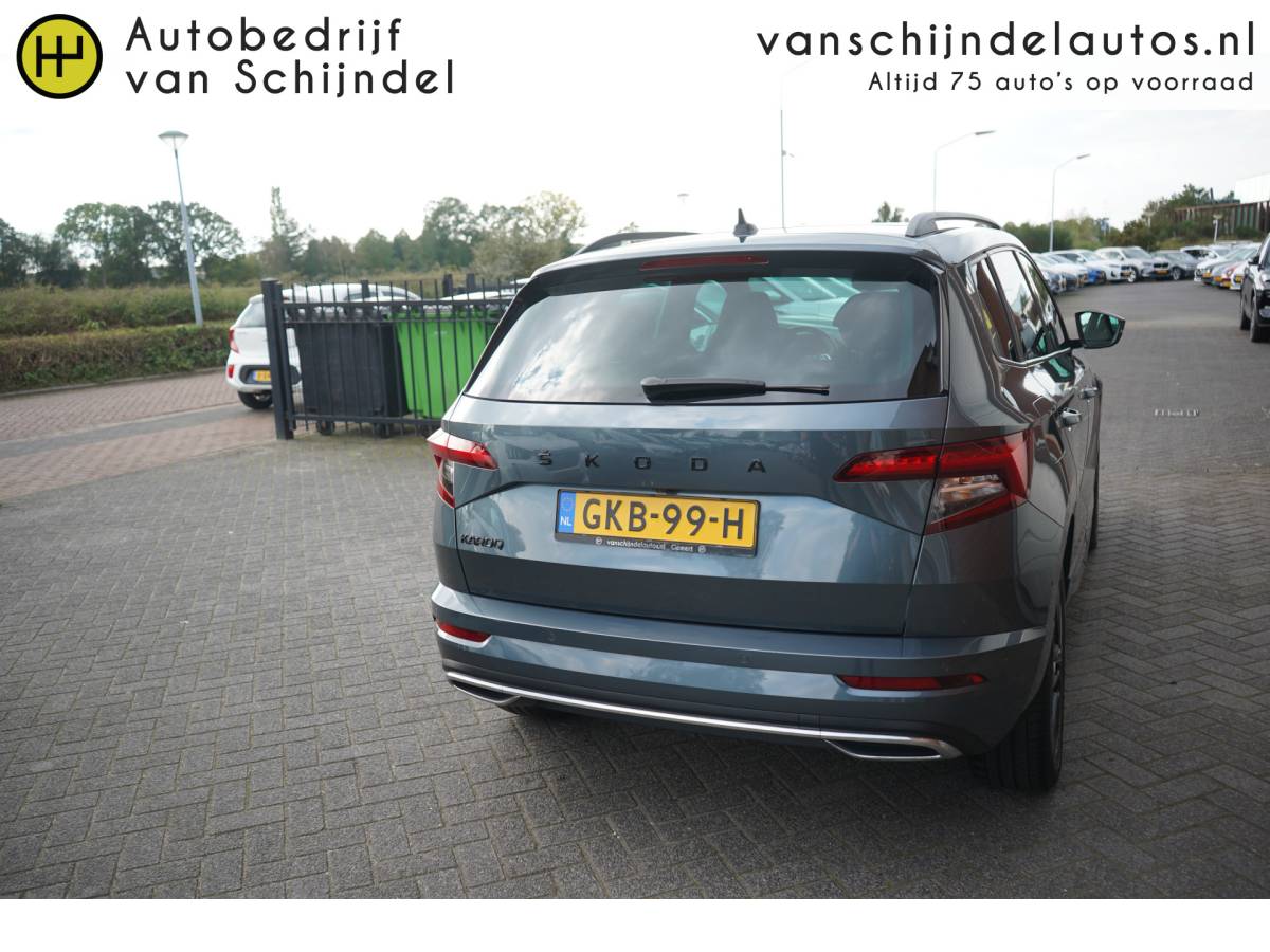 Škoda Karoq ŠKODA Karoq 1.5 TSI ACT 150PK SPORTLINE BUSINESS VOL LUXE PANORAMADAK ZWARTE HEMEL CAMERA STOEL+STUURVERWARMING ADAPTIEVE CRUISE ANDROID/APPLECARPLAY NAVI CLIMA PDC V+A BLUETOOTH 18INCH ENZ…