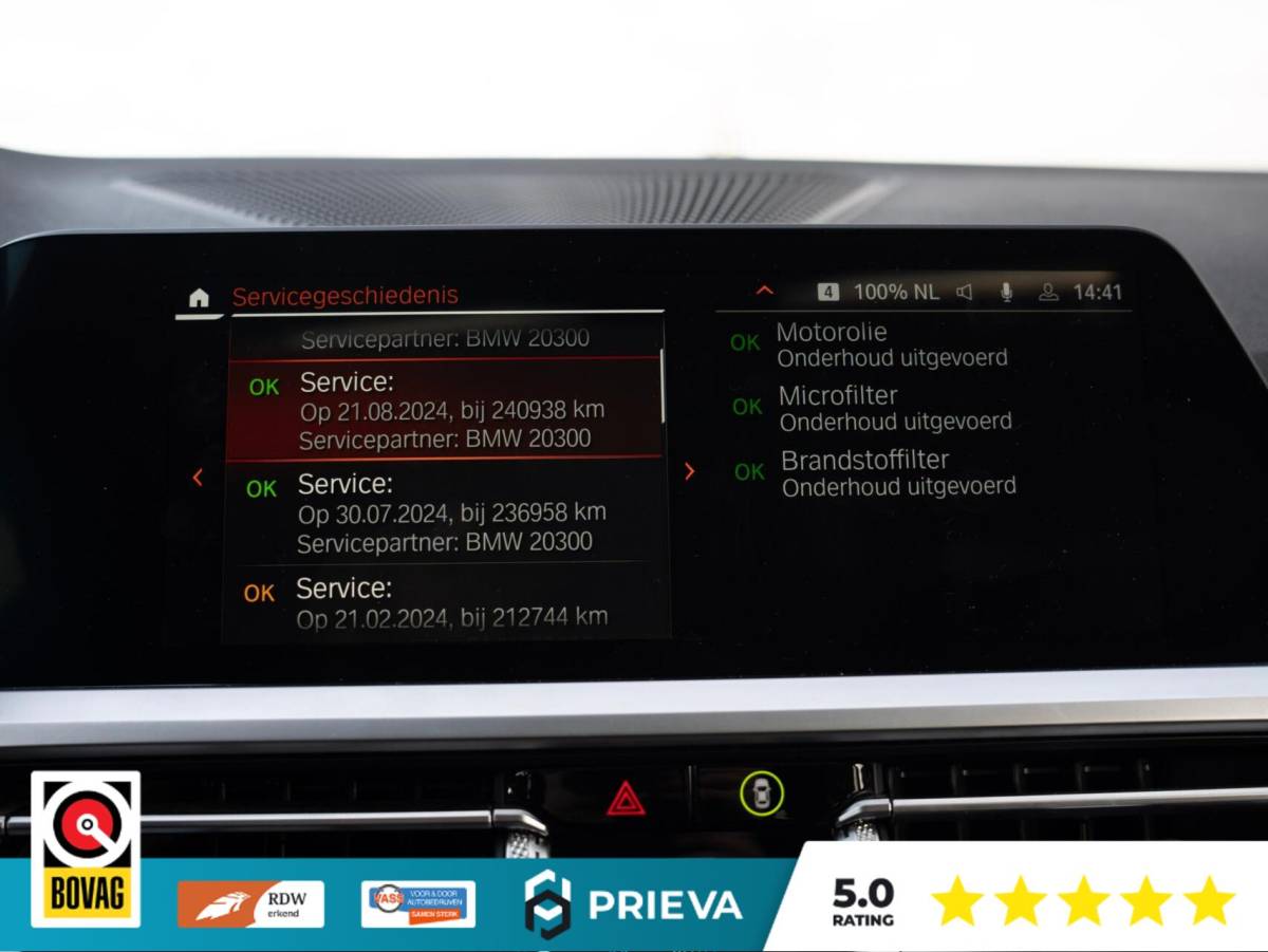 BMW 3 Serie BMW 3-serie Touring 320d High Executive | Panoramadak | Vernasca leder | Camera