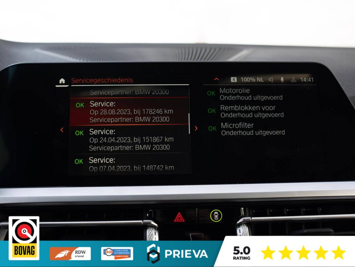BMW 3 Serie BMW 3-serie Touring 320d High Executive | Panoramadak | Vernasca leder | Camera