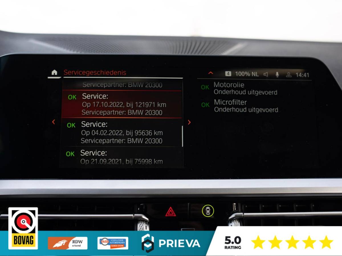 BMW 3 Serie BMW 3-serie Touring 320d High Executive | Panoramadak | Vernasca leder | Camera