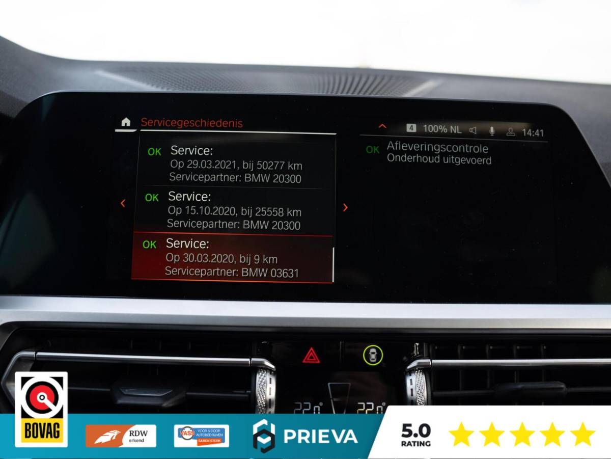 BMW 3 Serie BMW 3-serie Touring 320d High Executive | Panoramadak | Vernasca leder | Camera