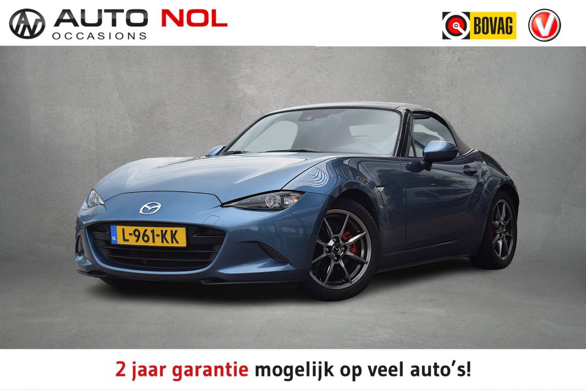 Mazda MX-5 Mazda MX-5 1.5 SkyActiv-G 132 Ginzan | Zeer Zeldzaam! | Sportuitlaat | Leer | Stoelverwarming