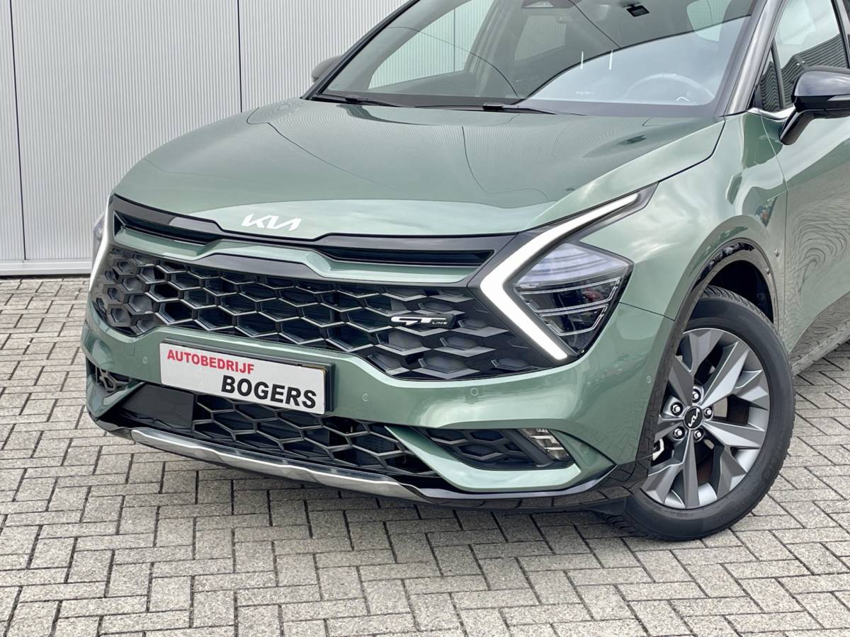 Kia Sportage Kia Sportage 1.6 T-GDi Hybrid HEV GT-Line Navigatie, Climate Control, Schuifdak, 360 Camera, Adaptive Cruise Control, LED, 18″Lm